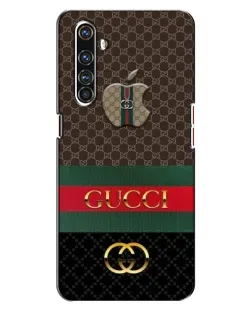 Чехол для Realme X50 Pro с картинкой «Gucci — брендированный десерт»