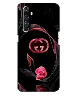 Чехол для Realme X50 Pro с картинкой «Gucci — неоновая роза»