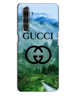 Чехол для Realme X50 Pro с картинкой «Gucci — горный пейзаж»