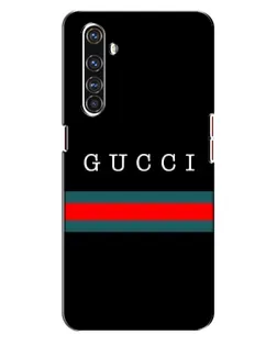 Чехол для Realme X50 Pro с картинкой «Gucci — красный пояс»