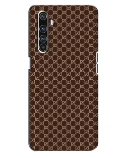 Чохол для Realme X50 Pro з картинкою «Gucci — шоколадна сітка»