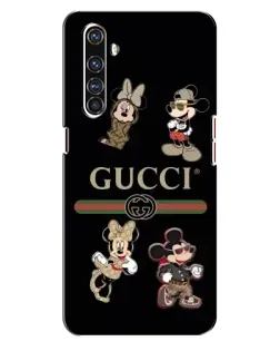 Чохол для Realme X50 Pro з картинкою «Gucci — герої Disney та монограма»