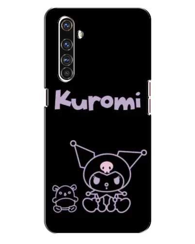 Чехол для Realme X50 Pro с картинкой «Kuromi — черный минимализм» Чехол для Realme X50 Pro с картинкой «Kuromi — черный минимализм»