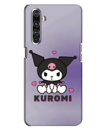 Чехол для Realme X50 Pro с картинкой «Kuromi — фиолетовый арт» Чехол для Realme X50 Pro с картинкой «Kuromi — фиолетовый арт»