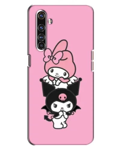 Чехол для Realme X50 Pro с картинкой «My Melody и Kuromi» Чехол для Realme X50 Pro с картинкой «My Melody и Kuromi»