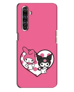 Чехол для Realme X50 Pro с картинкой «Kuromi и My Melody»