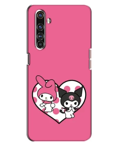 Чехол для Realme X50 Pro с картинкой «Kuromi и My Melody» Чехол для Realme X50 Pro с картинкой «Kuromi и My Melody»