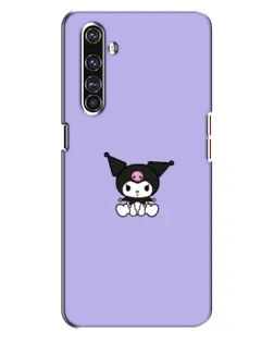 Чехол для Realme X50 Pro с картинкой «Kuromi — фиолетовый минимализм»