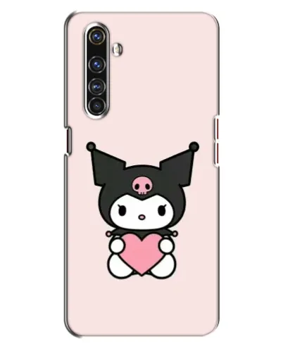 Чехол для Realme X50 Pro с картинкой «Kuromi и сердце» Чехол для Realme X50 Pro с картинкой «Kuromi и сердце»