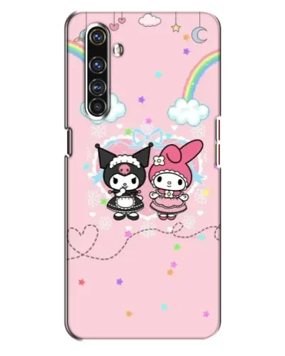 Чехол для Realme X50 Pro с картинкой «My Melody и Kuromi» Чехол для Realme X50 Pro с картинкой «My Melody и Kuromi»