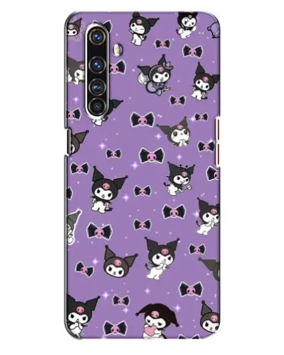 Чехол для Realme X50 Pro с картинкой «Kuromi — паттерн» Чехол для Realme X50 Pro с картинкой «Kuromi — паттерн»
