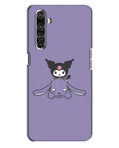 Чехол для Realme X50 Pro с картинкой «Kuromi на лиловом фоне» Чехол для Realme X50 Pro с картинкой «Kuromi на лиловом фоне»