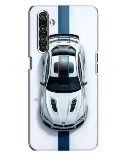 Чехол для Realme X50 Pro с картинкой «Вид сверху — BMW M»