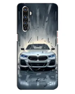 Чехол для Realme X50 Pro с картинкой «BMW в свете фар»