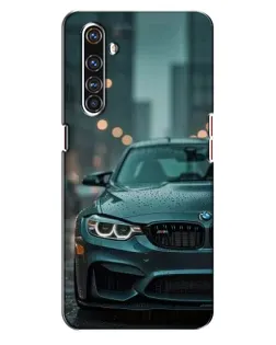 Чехол для Realme X50 Pro с картинкой «BMW в огнях города»