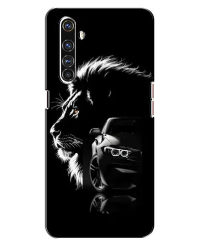 Чехол для Realme X50 Pro с картинкой «BMW и лев» Чехол для Realme X50 Pro с картинкой «BMW и лев»