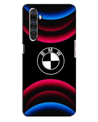 Чехол для Realme X50 Pro с картинкой «Логотип BMW и неоновые дуги» Чехол для Realme X50 Pro с картинкой «Логотип BMW и неоновые дуги»