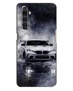 Чехол для Realme X50 Pro с картинкой «BMW сквозь туман»