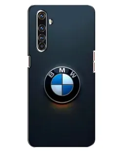 Чехол для Realme X50 Pro с картинкой «Логотип BMW — минимализм»