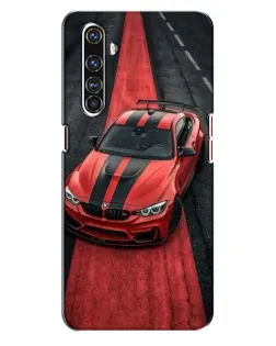 Чехол для Realme X50 Pro с картинкой «BMW на красной дорожке»