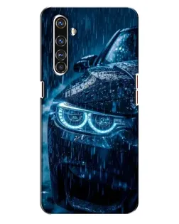 Чехол для Realme X50 Pro с картинкой «BMW под дождем»