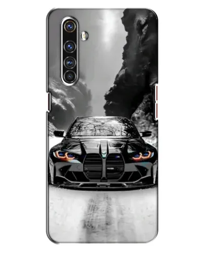 Чехол для Realme X50 Pro с картинкой «BMW — акварельный дрифт» Чехол для Realme X50 Pro с картинкой «BMW — акварельный дрифт»