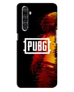 Чехол для Realme X50 Pro с картинкой «Яркий логотип PUBG»