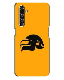Чехол для Realme X50 Pro с картинкой «PUBG — золотой шлем»