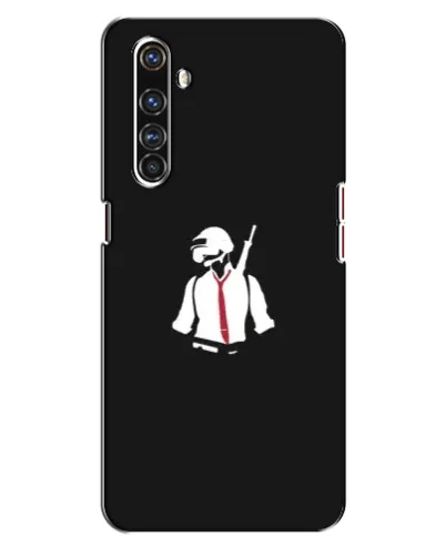 Чехол для Realme X50 Pro с картинкой «PUBG — силуэт воина» Чехол для Realme X50 Pro с картинкой «PUBG — силуэт воина»