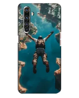 Чехол для Realme X50 Pro с картинкой «PUBG — свободное падение»