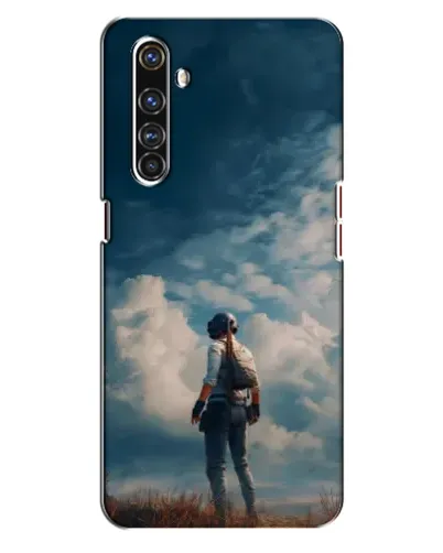 Чехол для Realme X50 Pro с картинкой «Герой PUBG на скале» Чехол для Realme X50 Pro с картинкой «Герой PUBG на скале»