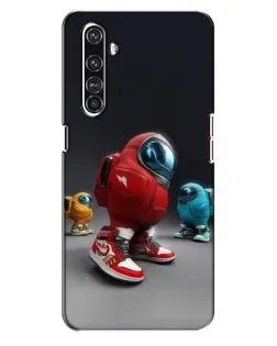 Чехол для Realme X50 Pro с картинкой «Among Us — 3D стиль»