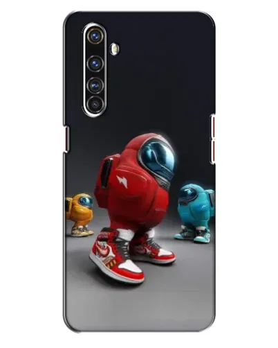 Чехол для Realme X50 Pro с картинкой «Among Us — 3D стиль»