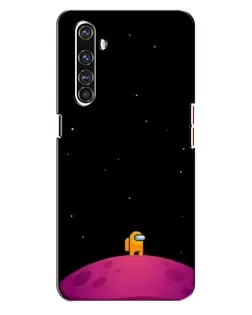 Чехол для Realme X50 Pro с картинкой «Одинокий герой на планете»