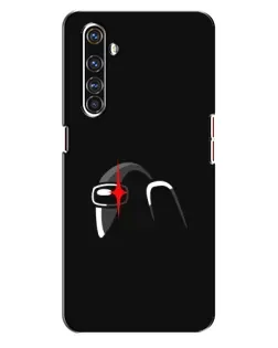 Чехол для Realme X50 Pro с картинкой «Among Us шлем»