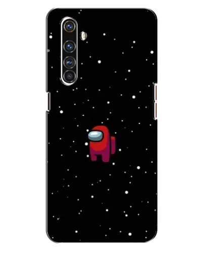 Чехол для Realme X50 Pro с картинкой «Красный Among Us»
