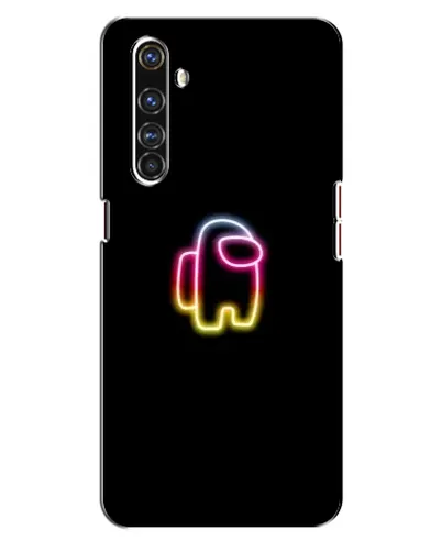 Чехол для Realme X50 Pro с картинкой «Among Us градиент»