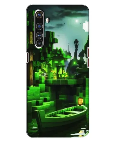 Чехол для Realme X50 Pro с картинкой «Minecraft лесной пейзаж» Чехол для Realme X50 Pro с картинкой «Minecraft лесной пейзаж»