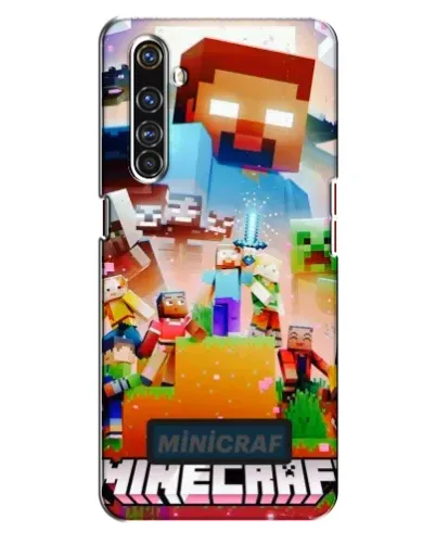 Чехол для Realme X50 Pro с картинкой «Minecraft герои игры» Чехол для Realme X50 Pro с картинкой «Minecraft герои игры»