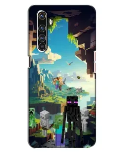 Чехол для Realme X50 Pro с картинкой «Эндермен в лесу» Чехол для Realme X50 Pro с картинкой «Эндермен в лесу»