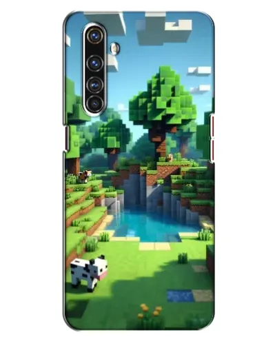 Чехол для Realme X50 Pro с картинкой «Minecraft летний день» Чехол для Realme X50 Pro с картинкой «Minecraft летний день»