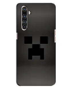 Чехол для Realme X50 Pro с картинкой «Черный крипер градиент» Чехол для Realme X50 Pro с картинкой «Черный крипер градиент»