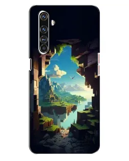Чехол для Realme X50 Pro с картинкой «Вид из пещеры» Чехол для Realme X50 Pro с картинкой «Вид из пещеры»