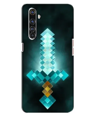 Чехол для Realme X50 Pro с картинкой «Алмазный меч неон» Чехол для Realme X50 Pro с картинкой «Алмазный меч неон»