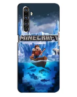 Чехол для Realme X50 Pro с картинкой «Minecraft ледяной мир» Чехол для Realme X50 Pro с картинкой «Minecraft ледяной мир»