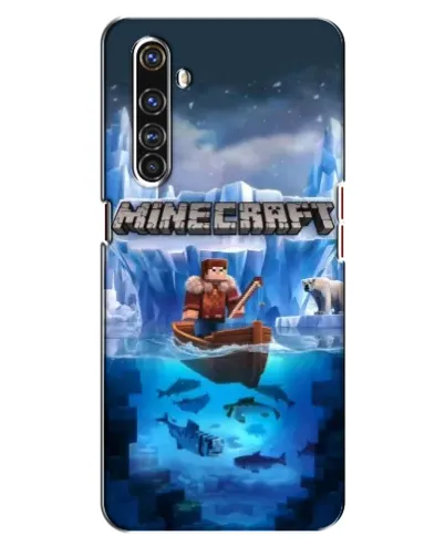 Чехол для Realme X50 Pro с картинкой «Minecraft ледяной мир» Чехол для Realme X50 Pro с картинкой «Minecraft ледяной мир»