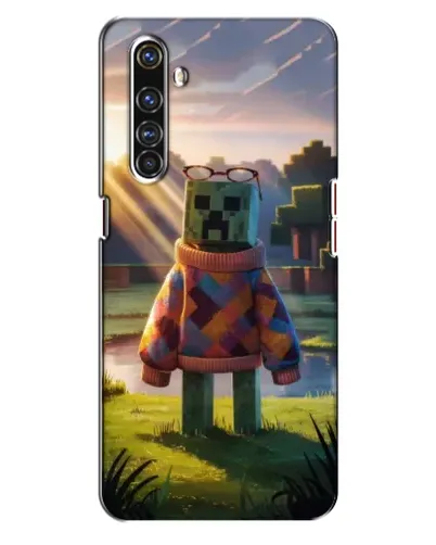 Чехол для Realme X50 Pro с картинкой «Крипер в свитере» Чехол для Realme X50 Pro с картинкой «Крипер в свитере»