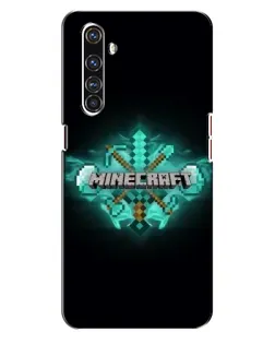Чехол для Realme X50 Pro с картинкой «Minecraft Diamond лого» Чехол для Realme X50 Pro с картинкой «Minecraft Diamond лого»