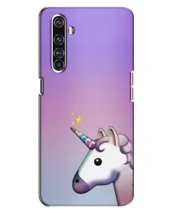 Чехол для Realme X50 Pro с картинкой «Единорог градиент» Чехол для Realme X50 Pro с картинкой «Единорог градиент»