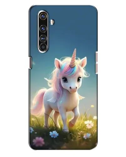 Чехол для Realme X50 Pro с картинкой «Единорог на поляне» Чехол для Realme X50 Pro с картинкой «Единорог на поляне»